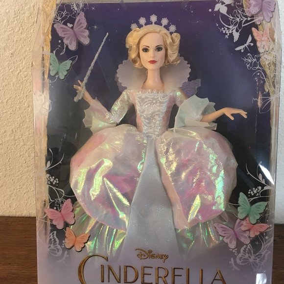 Disney Other - Disney Cinderella Fairy Godmother Doll From Mattel